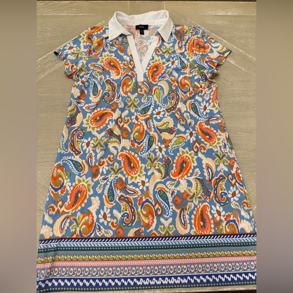 MSK Dresses & Skirts - MSK Multicolor Paisley Midi Dress